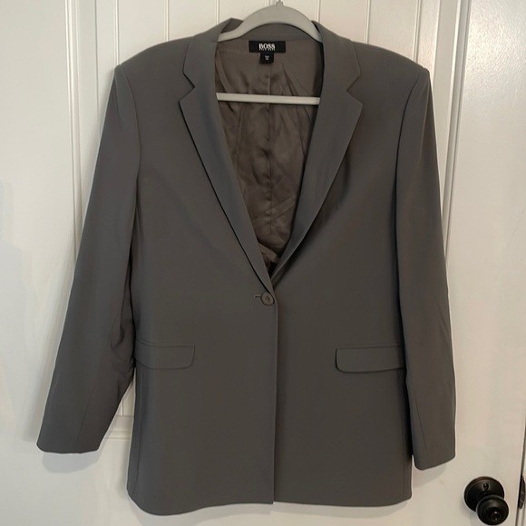 Hugo Boss Italy made wool blazer suit coat vista classic simple - Picture 1 of 9